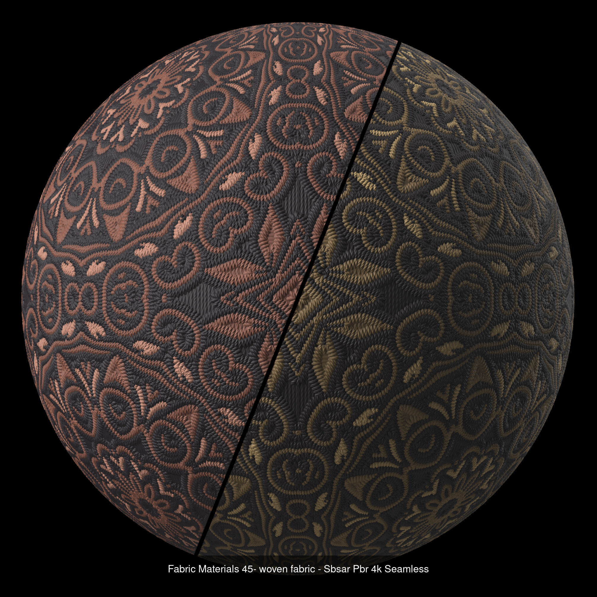 woven fabric 01- Sbsar Pbr 4k Seamless Texture_2