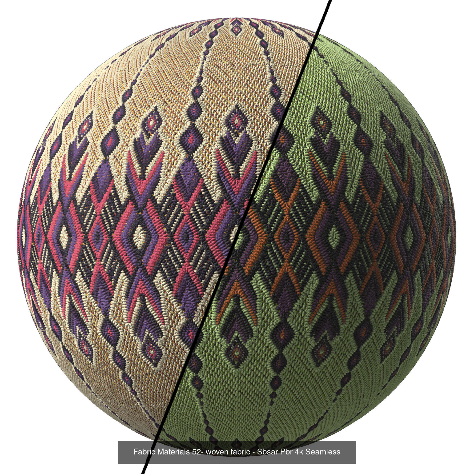 woven fabric 01- Sbsar Pbr 4k Seamless Texture_9