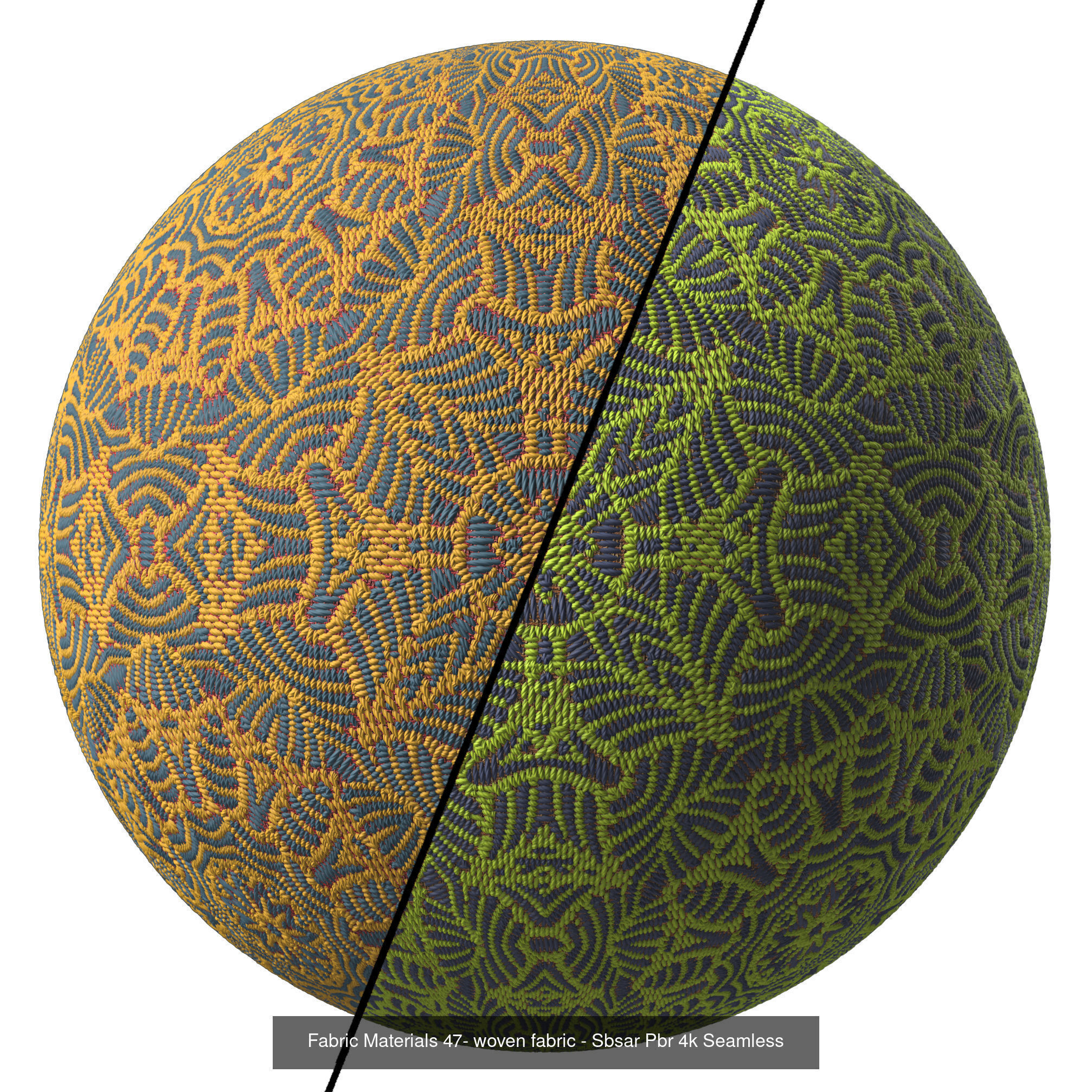 woven fabric 01- Sbsar Pbr 4k Seamless Texture_4
