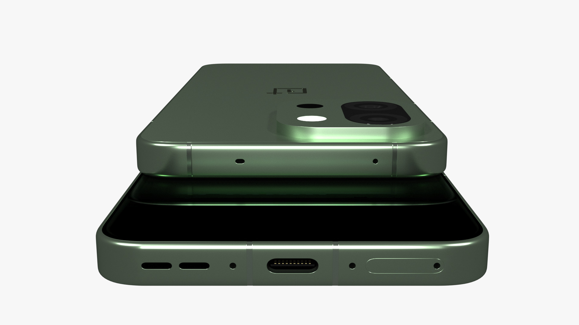 OnePlus 13s Green Silk 3D model_2