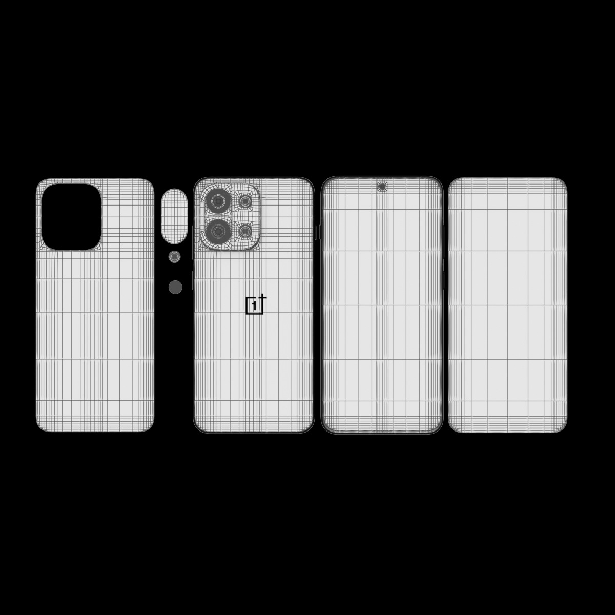 OnePlus 13s Green Silk 3D model_5