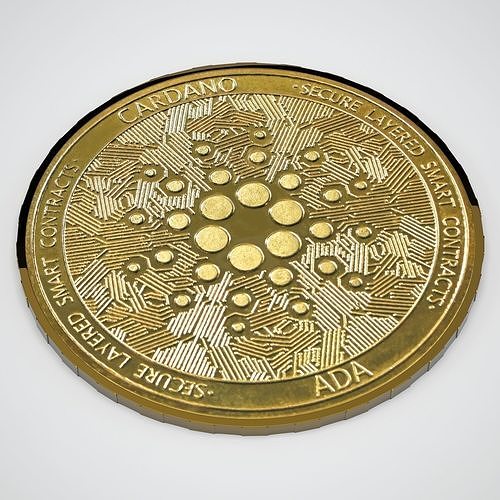 Cardano Coin 3D model