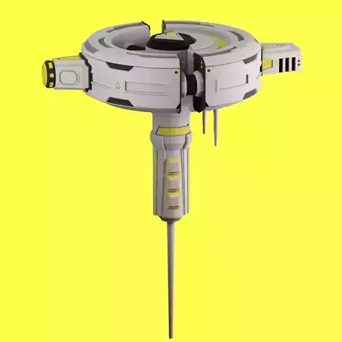 SpaceStation 3D model  