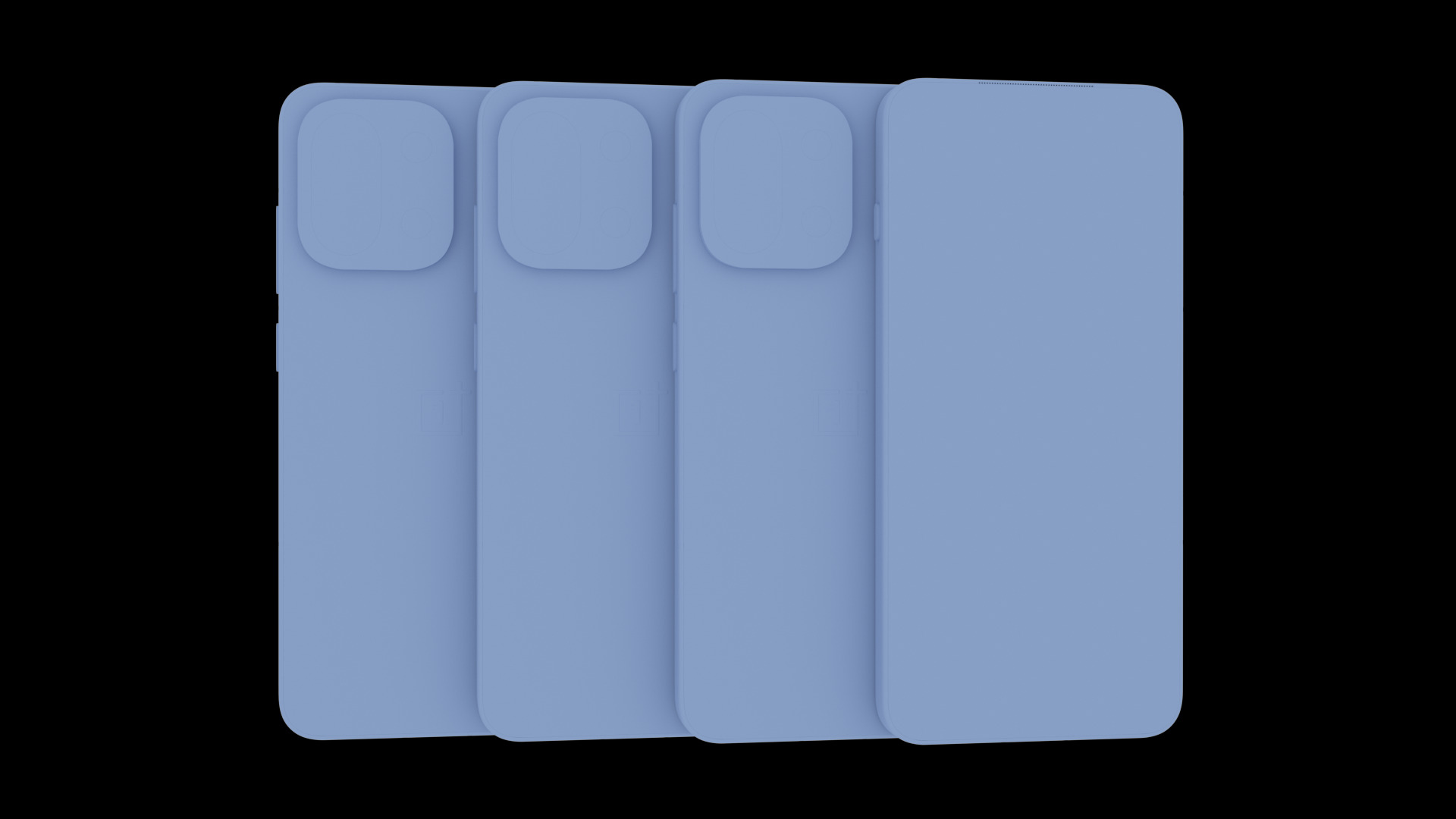 OnePlus 13s all color Low-poly 3D model_19