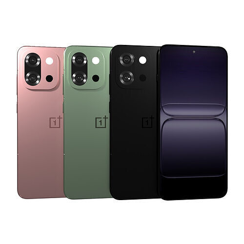 OnePlus 13s all color Low-poly 3D model