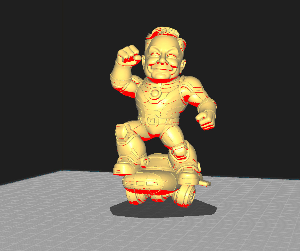 Captain Musc 3D print model_1