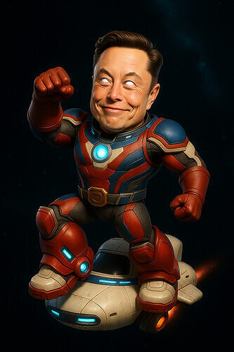 Captain Musc 3D print model