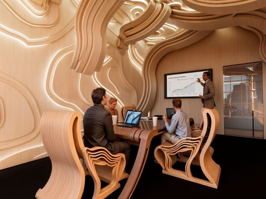 Organic Meeting Room 3D model_3