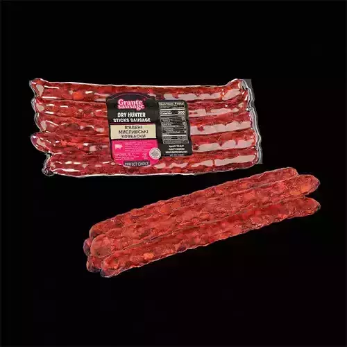Hunter Sausage 3D model