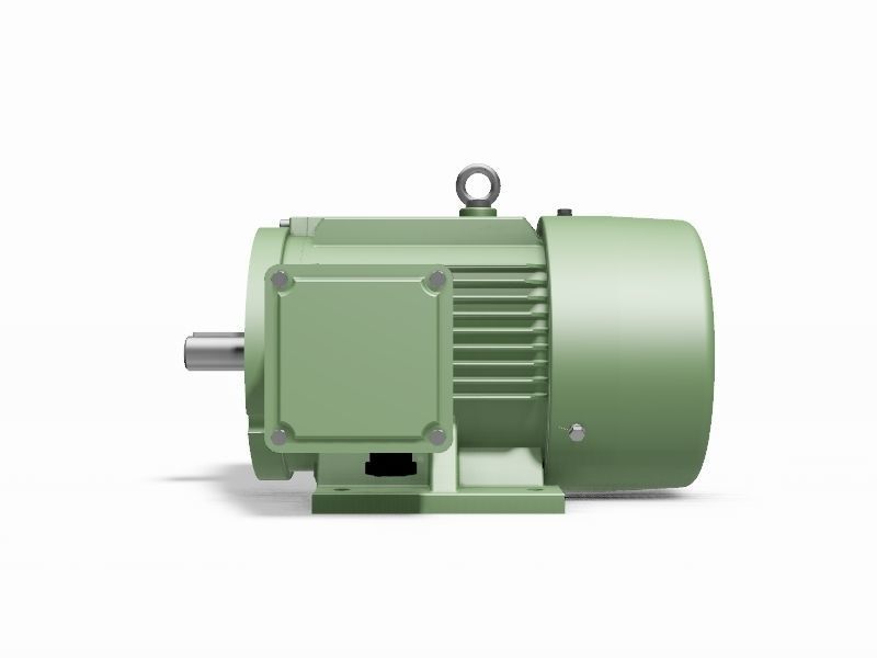 112M B34b Right IEC electric motor - 3D CAD model 3D model_2