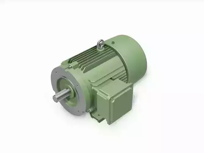 112M B34b Right IEC electric motor - 3D CAD model