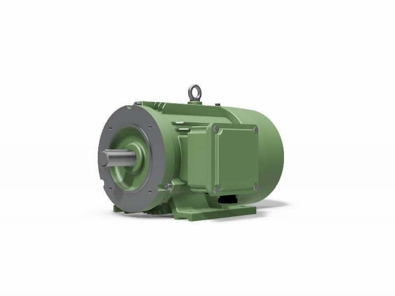 112M B34b Right IEC electric motor - 3D CAD model 3D model_1