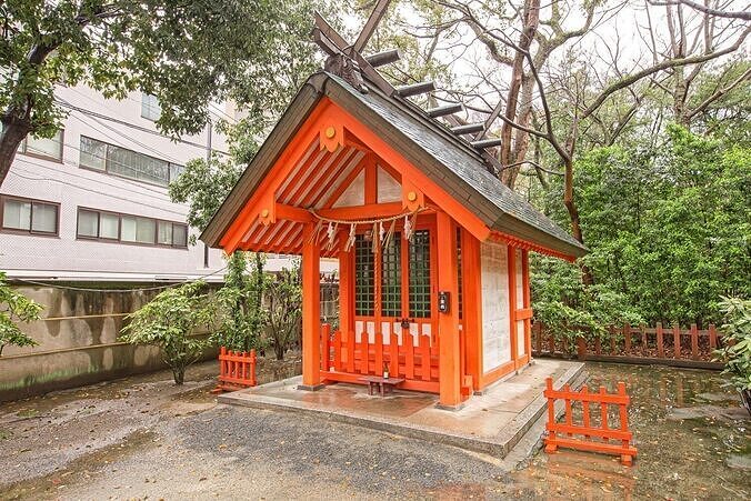 Japanese shrine Inari  Low-poly 3D model