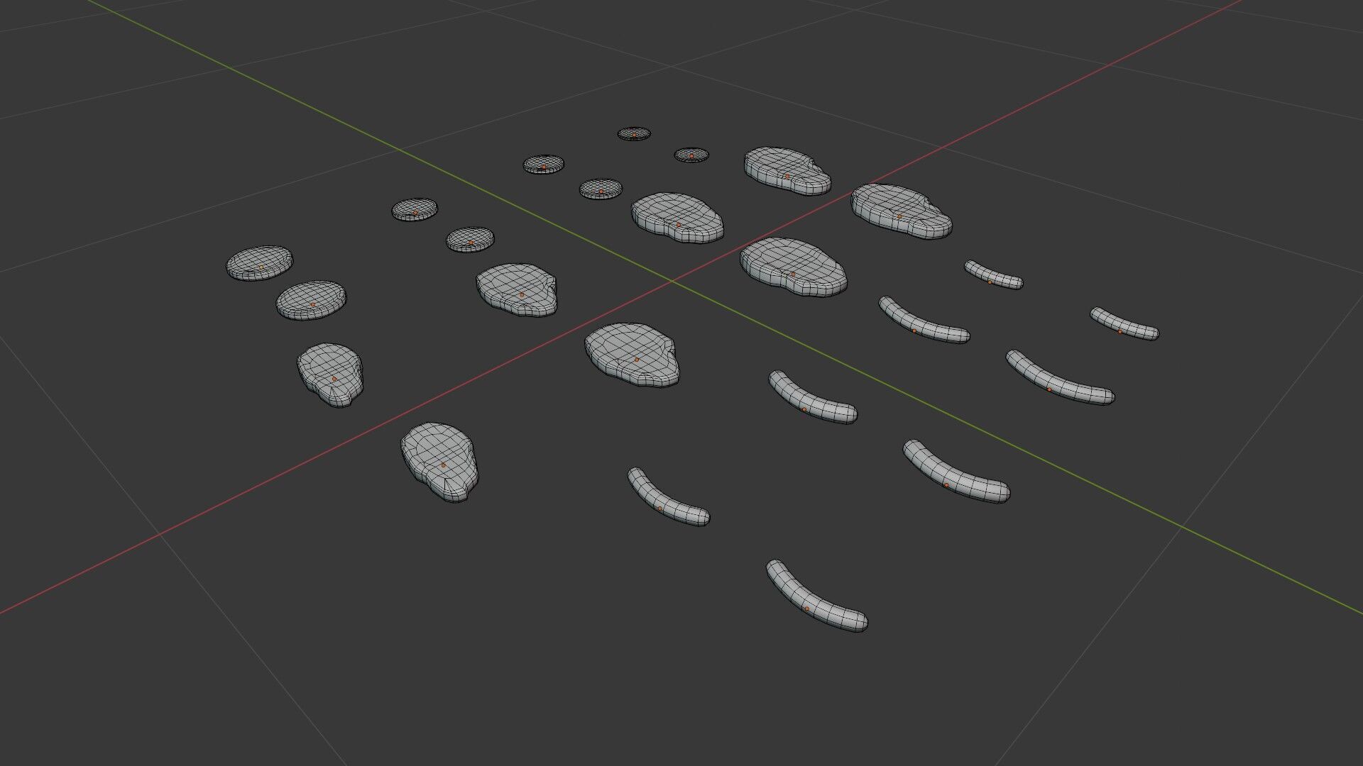 Grill Food Low-poly 3D model_7