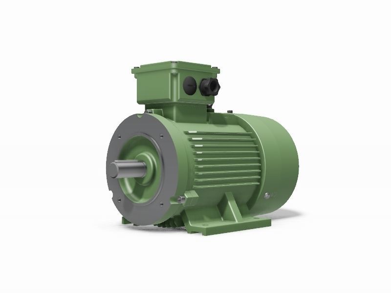 112M B34b Top IEC electric motor - 3D CAD model 3D model_1