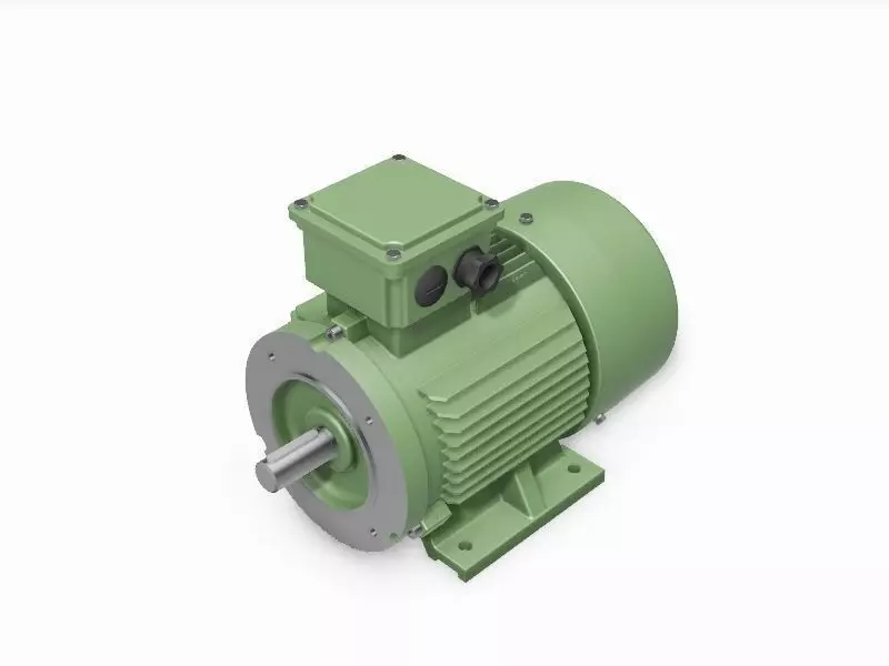 112M B34b Top IEC electric motor - 3D CAD model 3D model_0