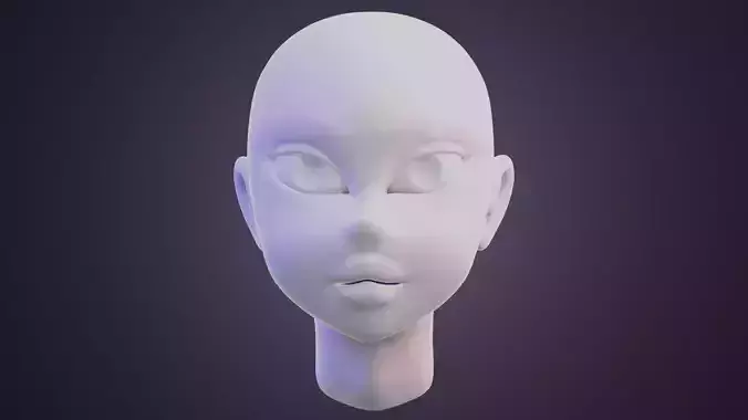 Cartoon Base Head