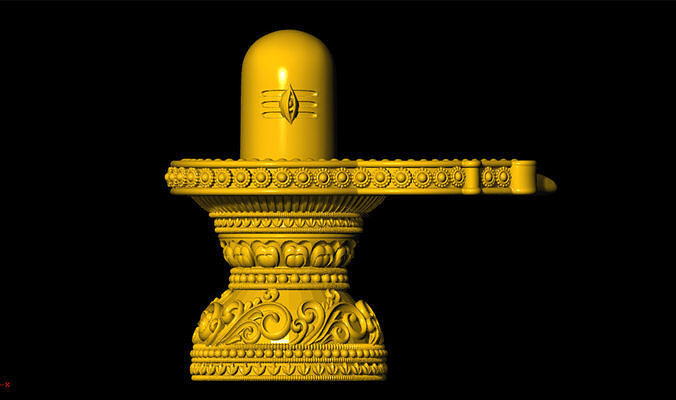 shiv linga 3d printed model 3D print model
