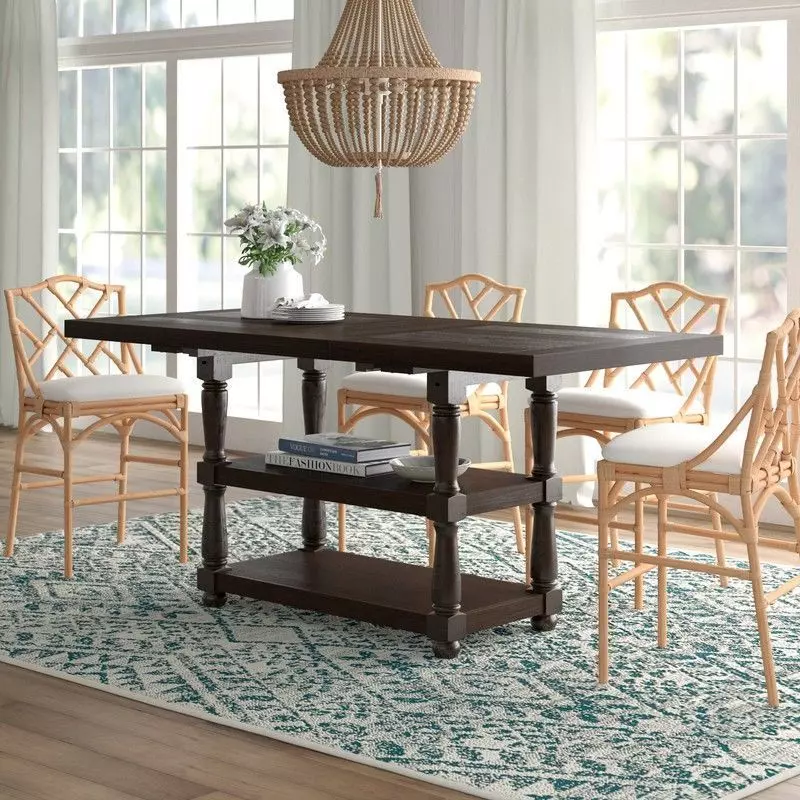 An Deep Counter Height Table 3D model_0