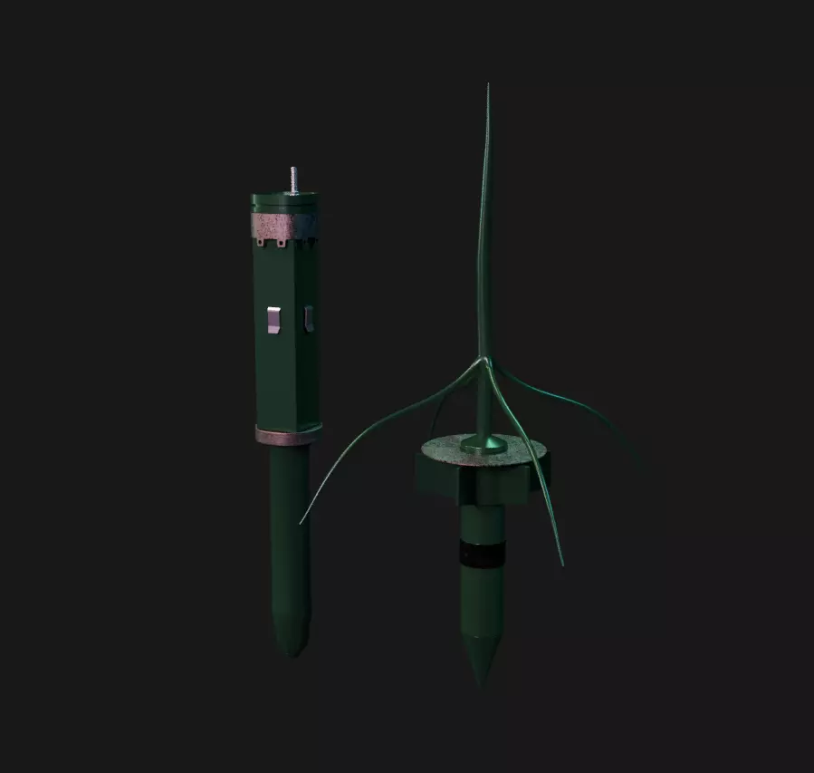 Tranggen Radio Vietnam War 3D model