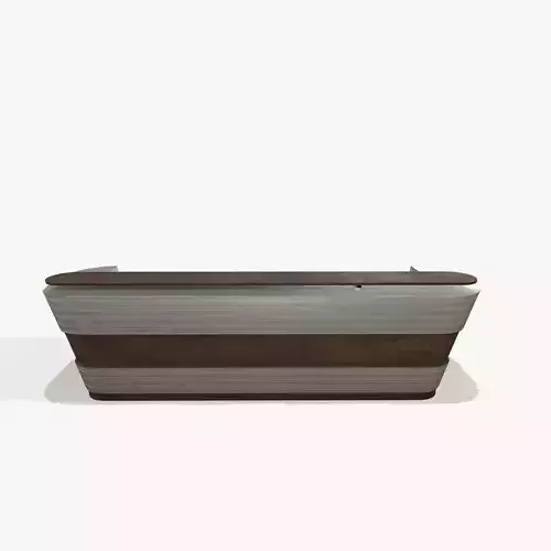 Reception Desk 01 Low-poly 3D model