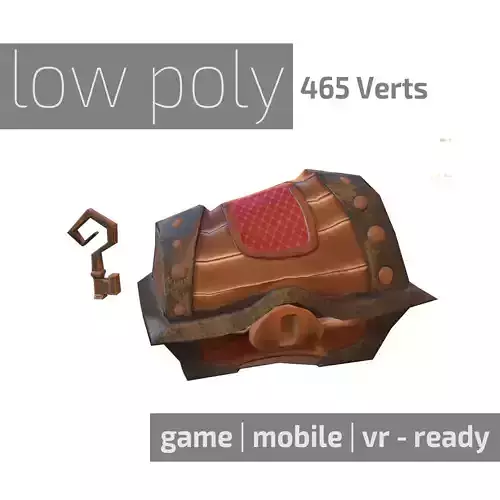 Low Poly Treasure Chest 