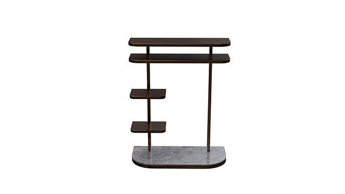 3D Decorative Stand and Modern Display Furniture 3D model