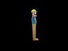 Stylized 3D Male Geologist Character - Cartoon Earth Scientist 3D model_1