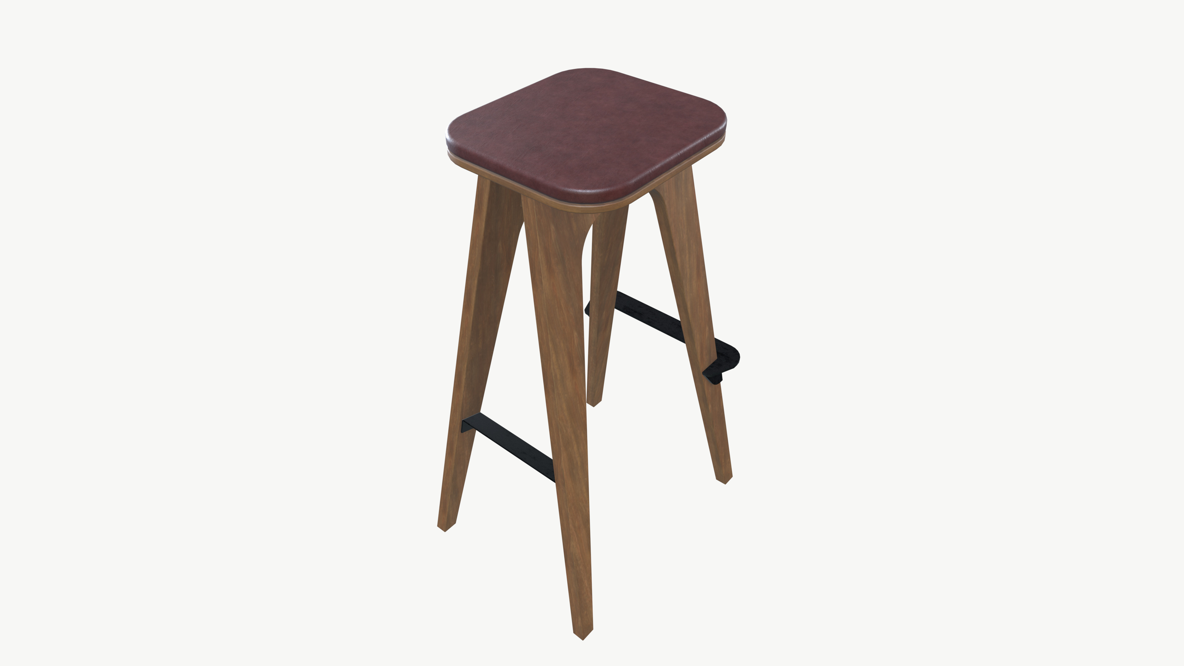 Stool 3D model_7
