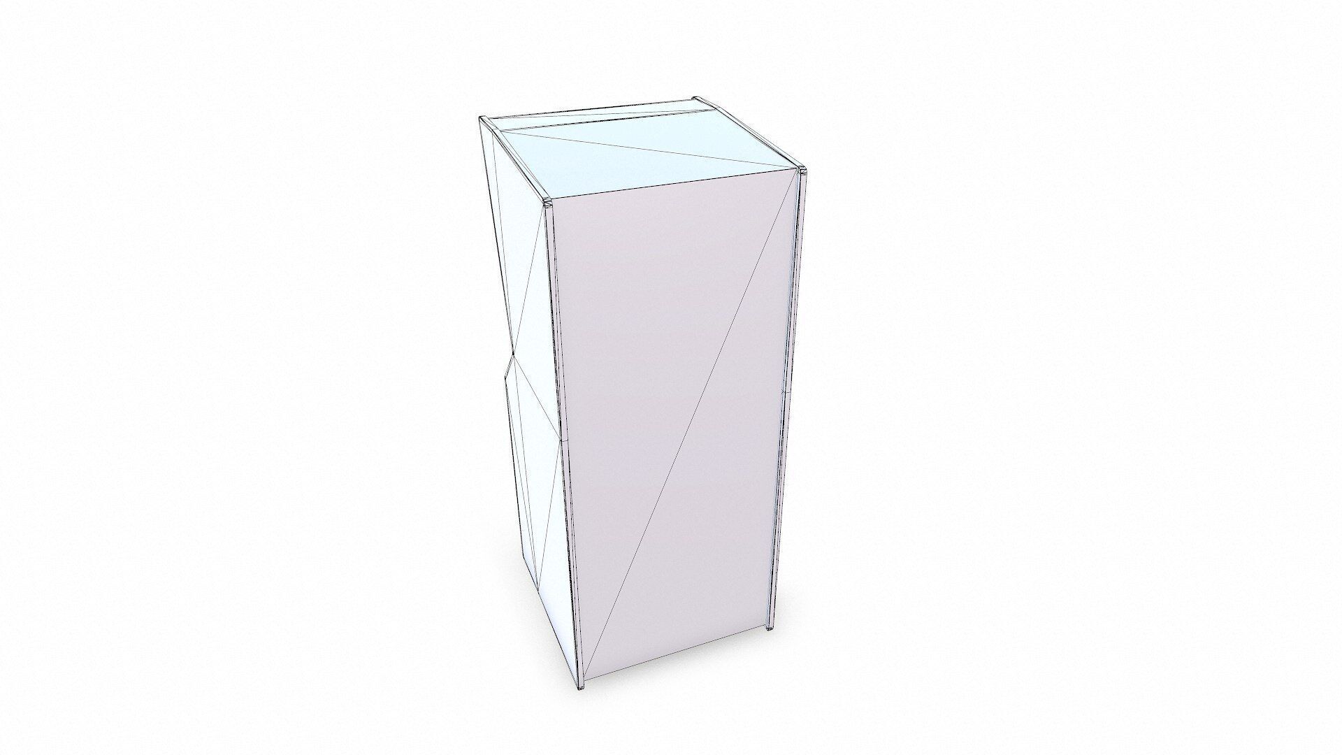 Old Vintage Arcade Machine Low-poly PBR Low-poly 3D model_20