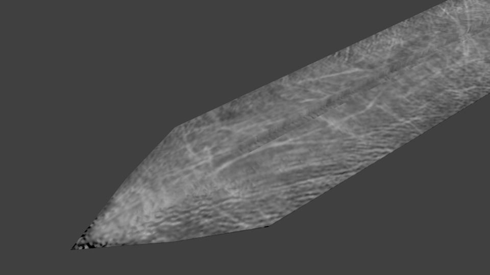 Sword Low Poly Low-poly 3D model_1