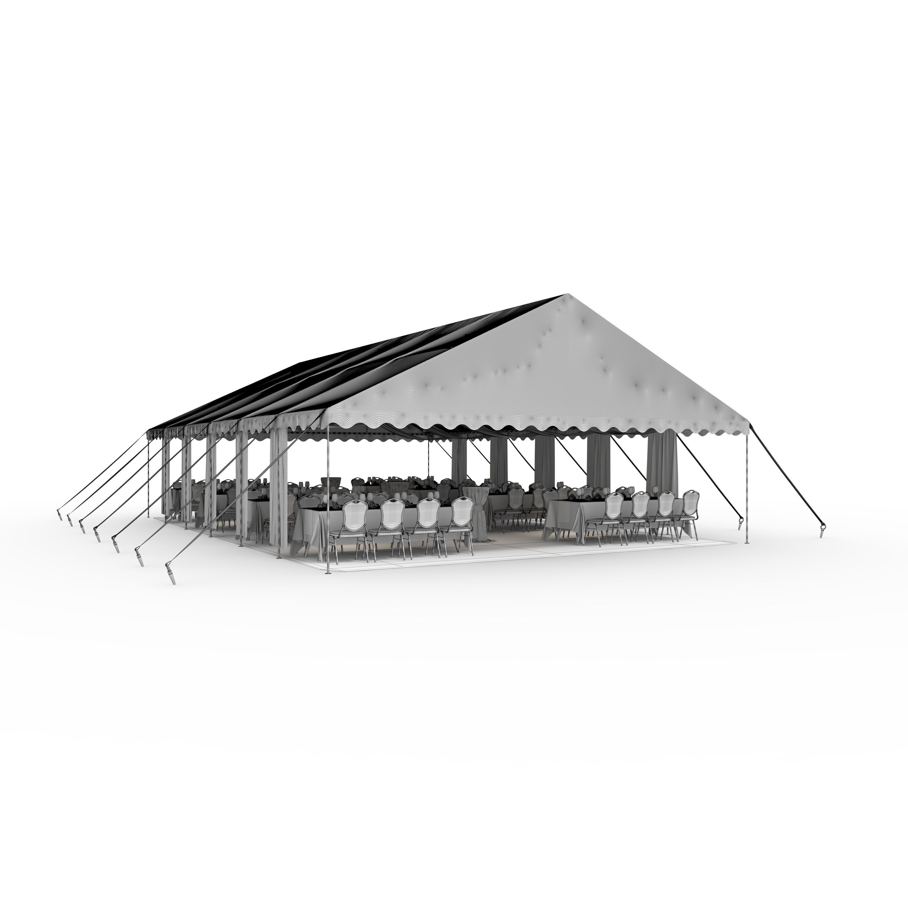 Party Tent 06 3D model_1