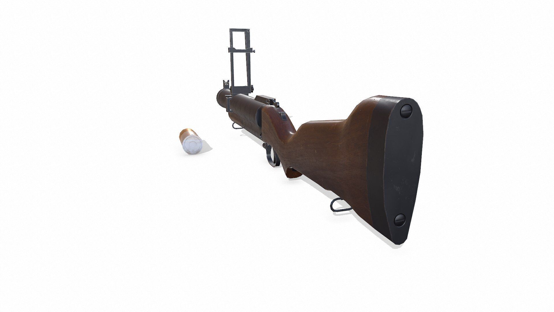 Grenade Launcher Low-poly PBR Low-poly 3D model_3