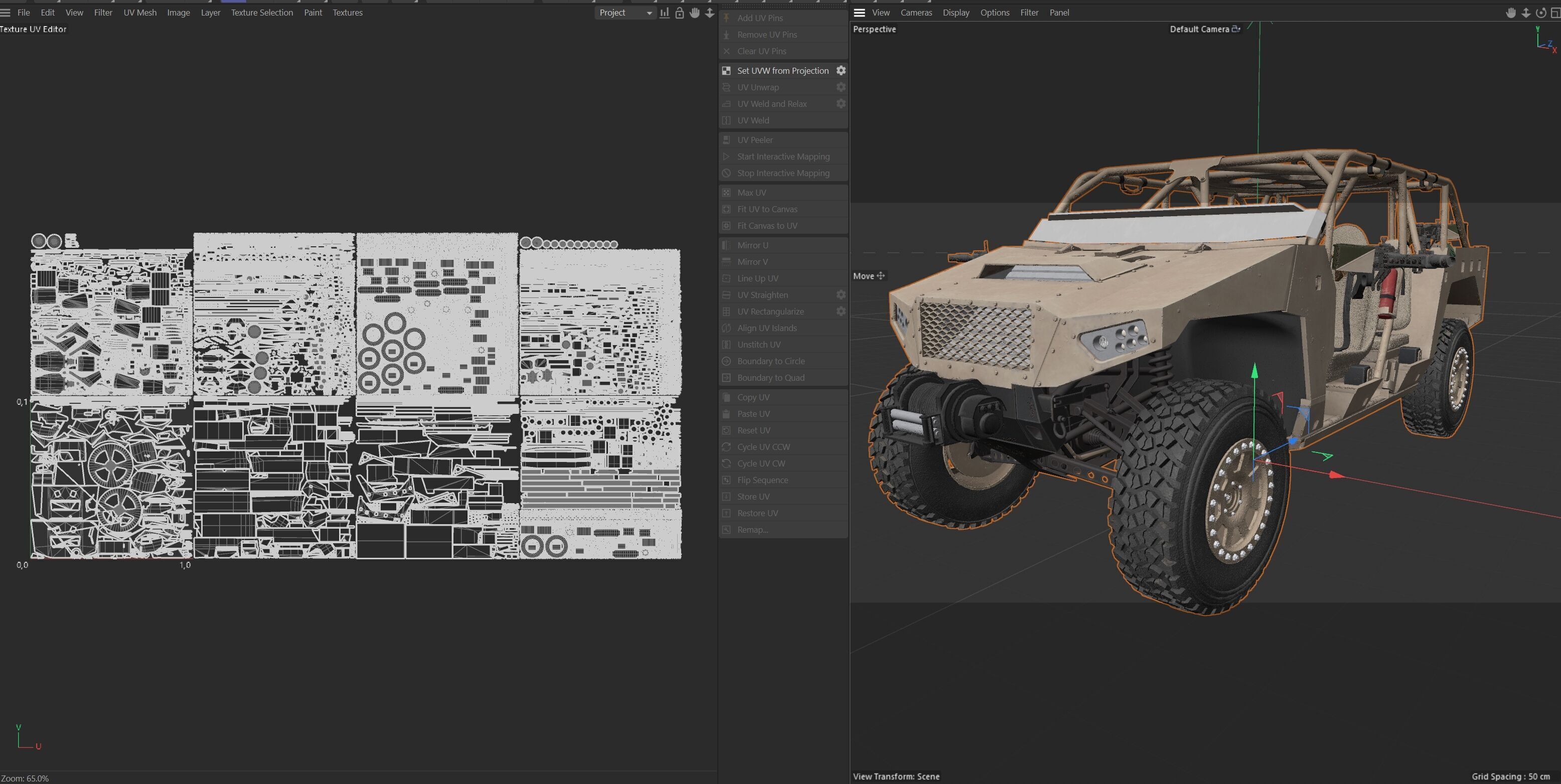 Polaris Dagor  Low-poly 3D model_11