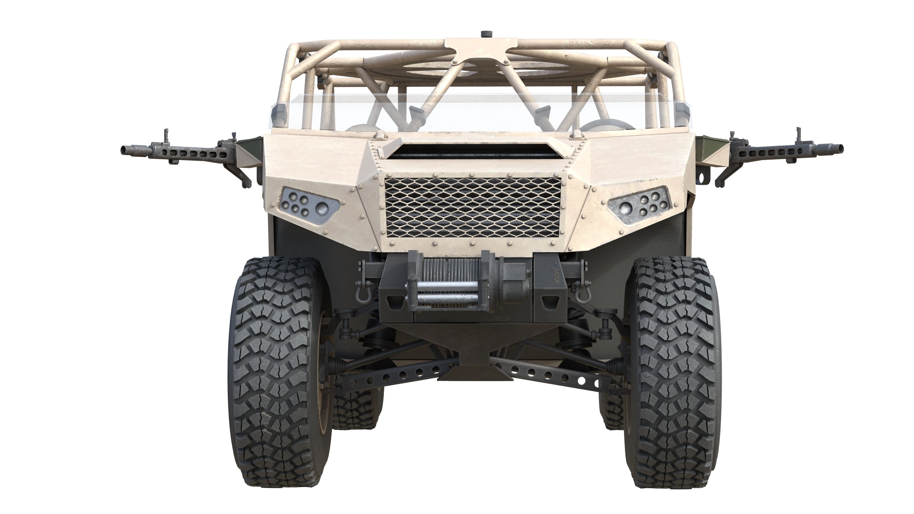 Polaris Dagor  Low-poly 3D model_8