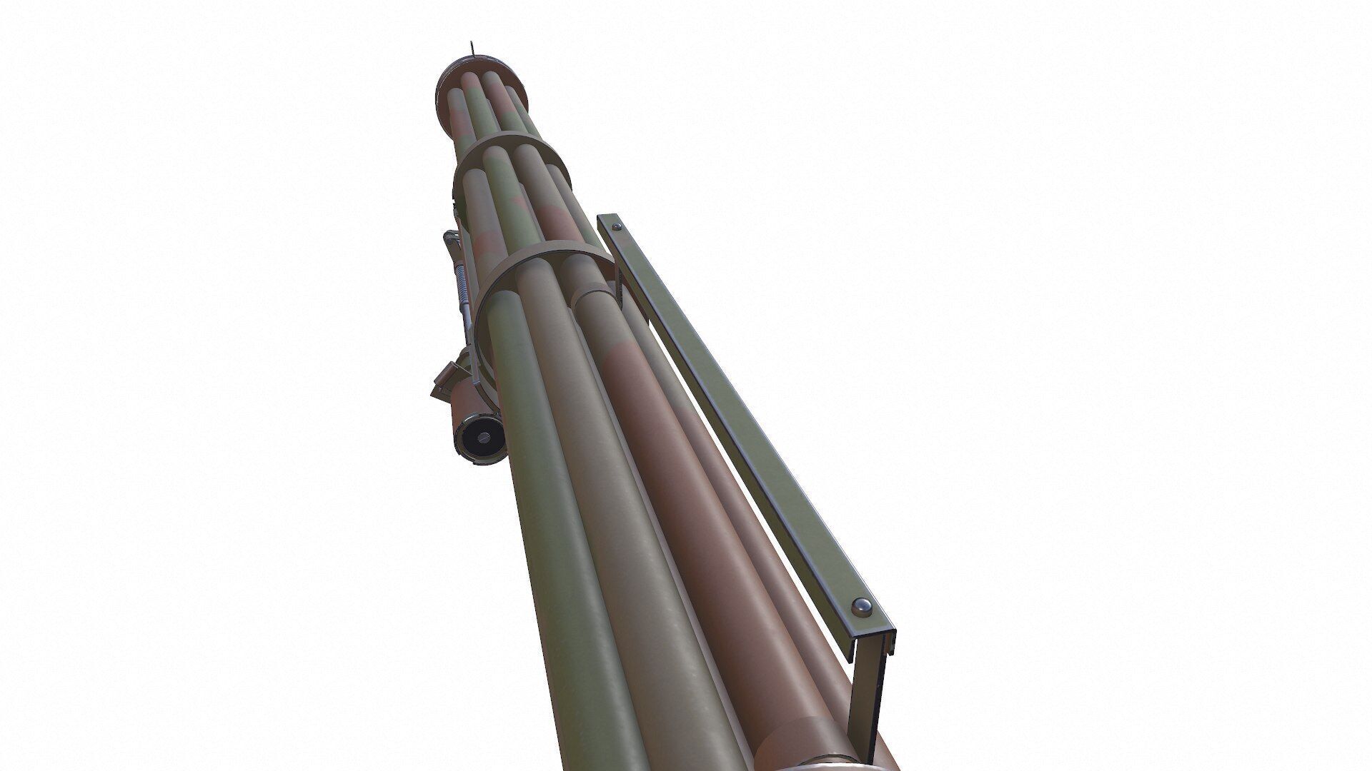 Fliegerfaust B Luftfaust Anti Tank Rocket Launcher Low-poly PBR Low-poly 3D model_18