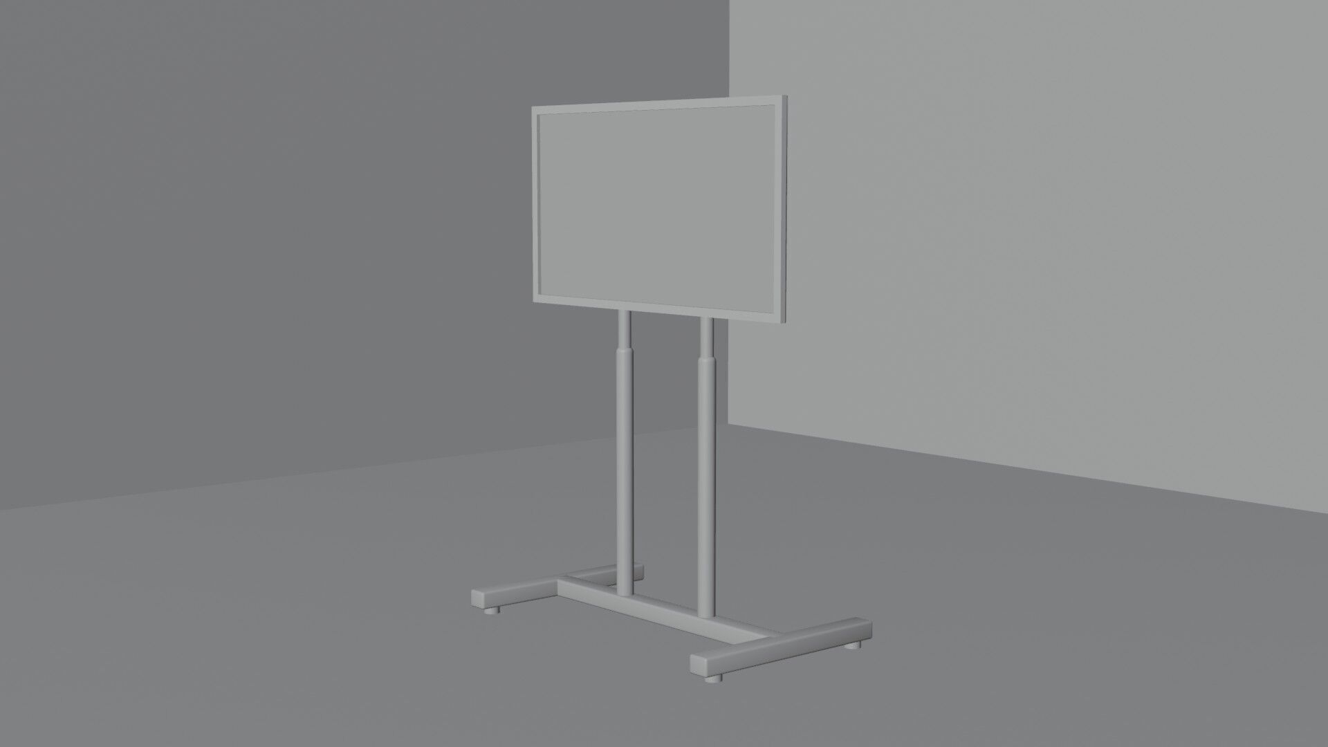 TV Stand Free 3D model_5