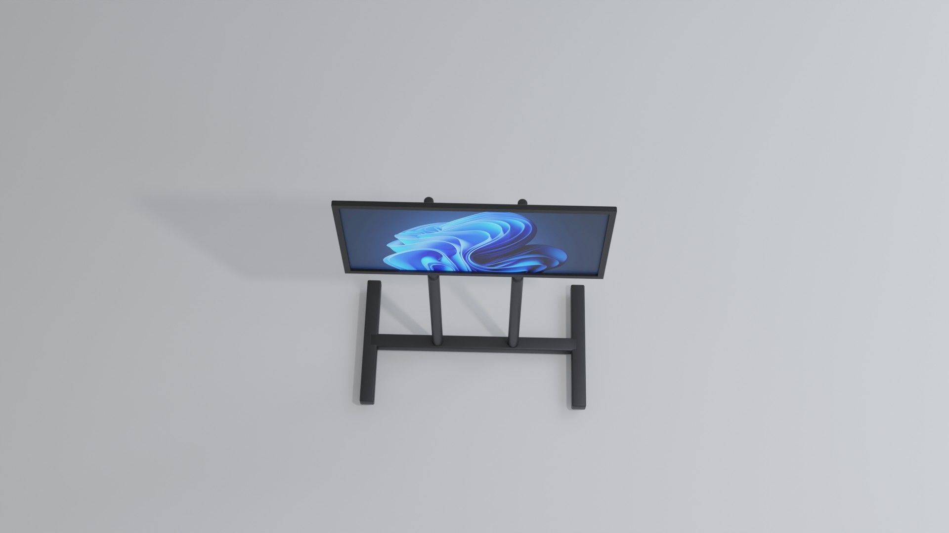 TV Stand Free 3D model_3
