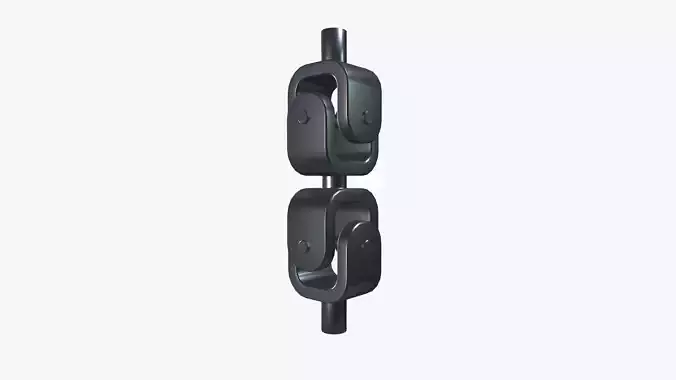 Universal joint 3D model