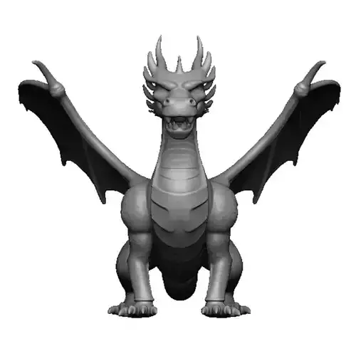 dragon pendant 3D print model