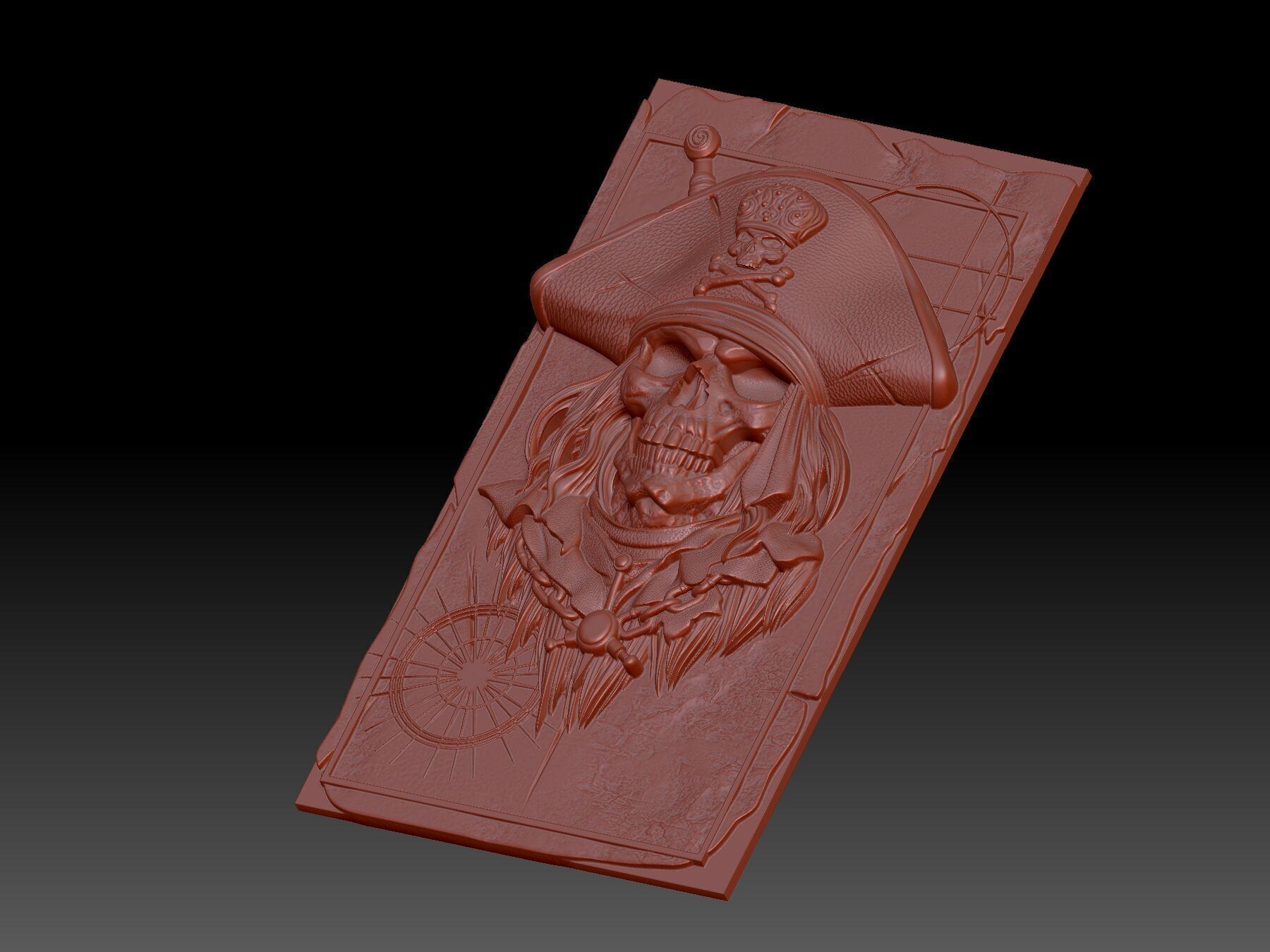Pirate 3D print model_4