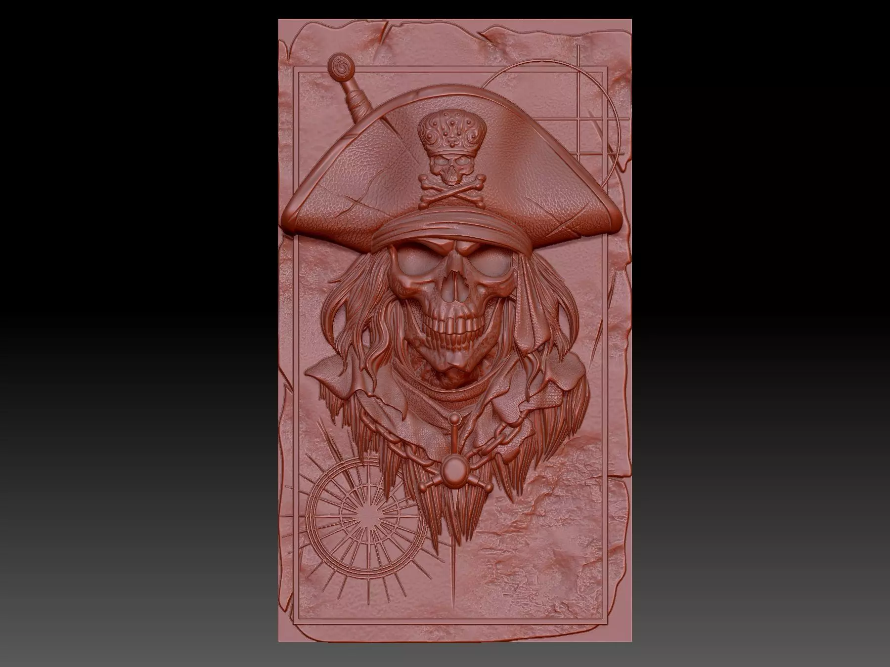 Pirate 3D print model_0