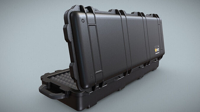 Rifle Case Box Low-poly 3D model