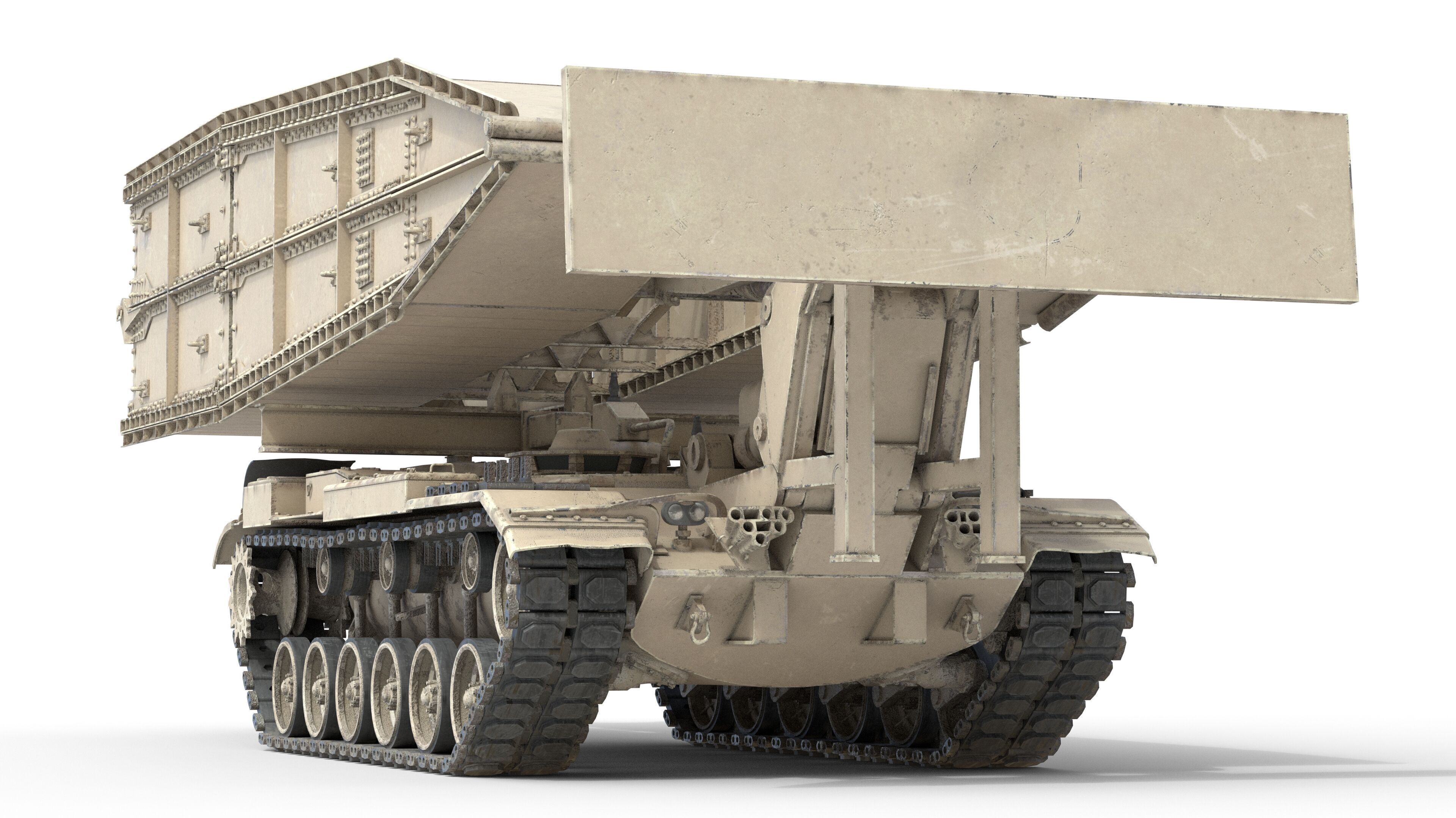 5 Military Vehicles Collection v37 Low-poly 3D model_6