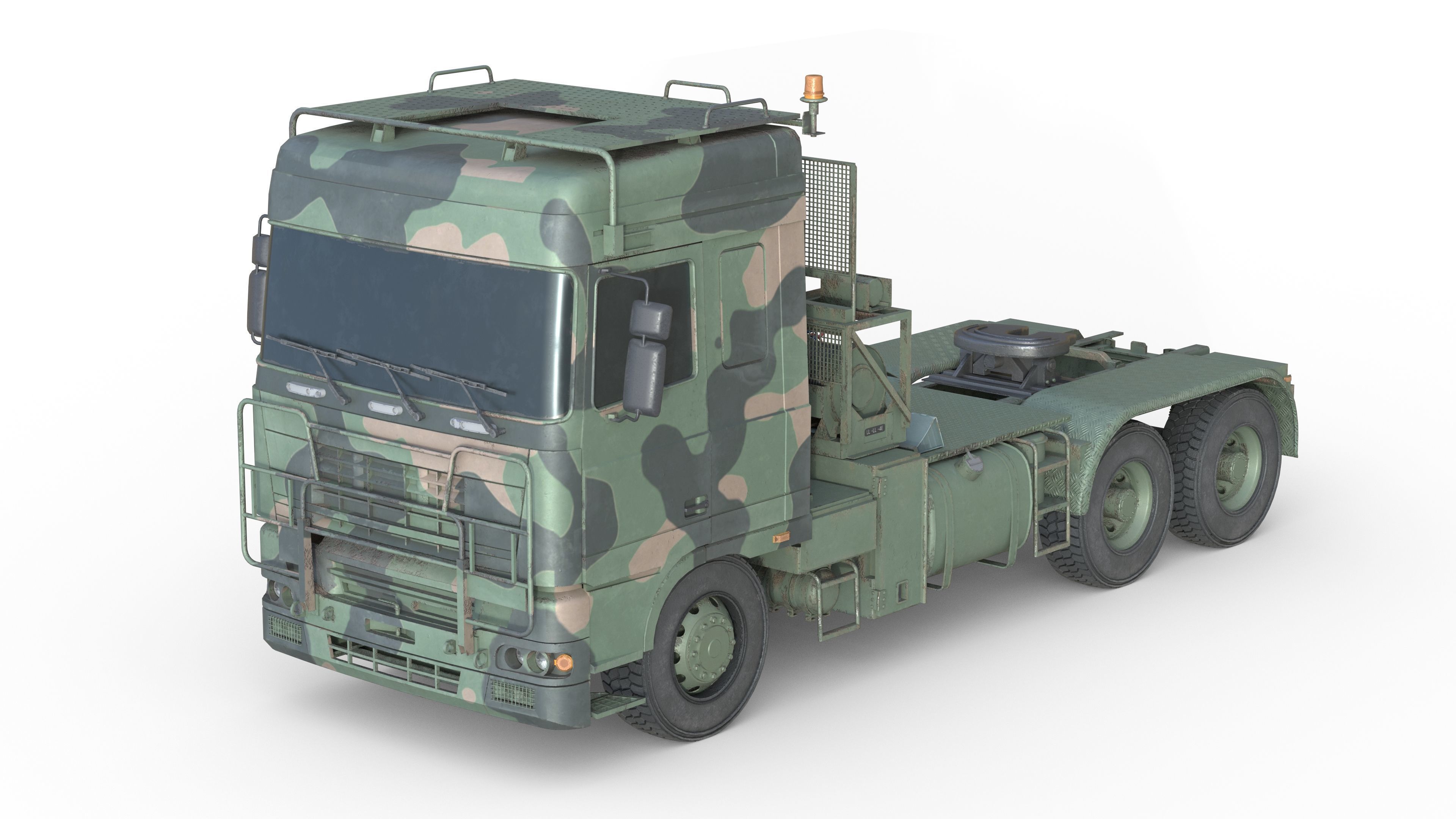 5 Military Vehicles Collection v37 Low-poly 3D model_2