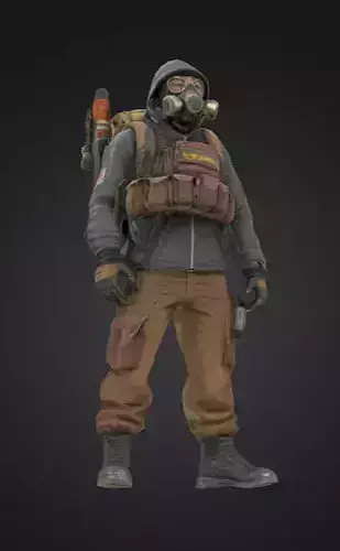 Post-Apocalyptic Survival Character 