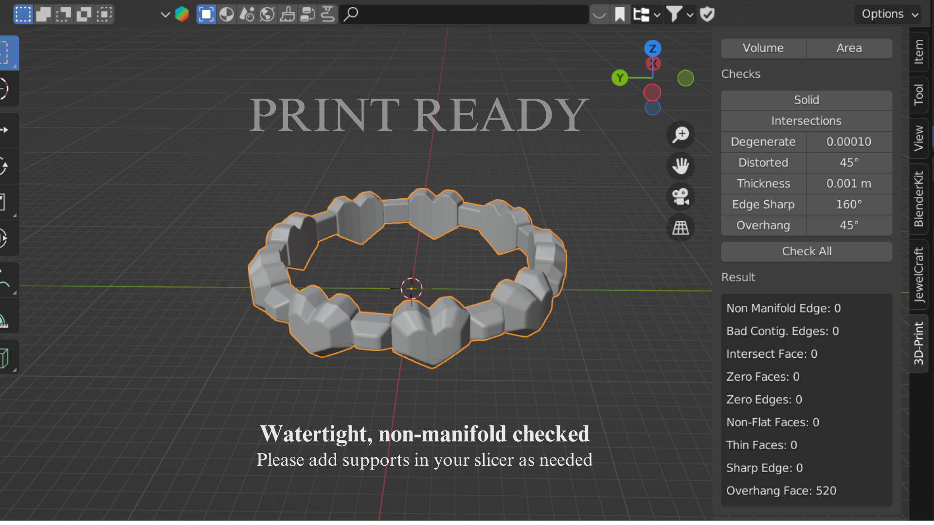 Gold Ring - Faceted Womens ring - STL OBJ 3D Printing casting 3D print model_6