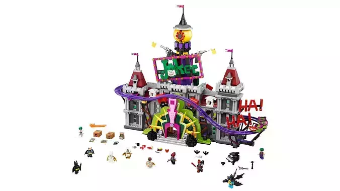 TwindBricks3D - 70922 The Joker Manor 3D print model