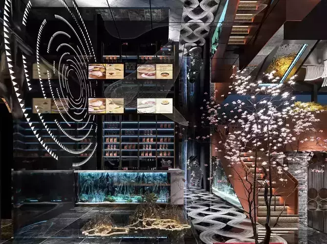 Luxury restaurant 129