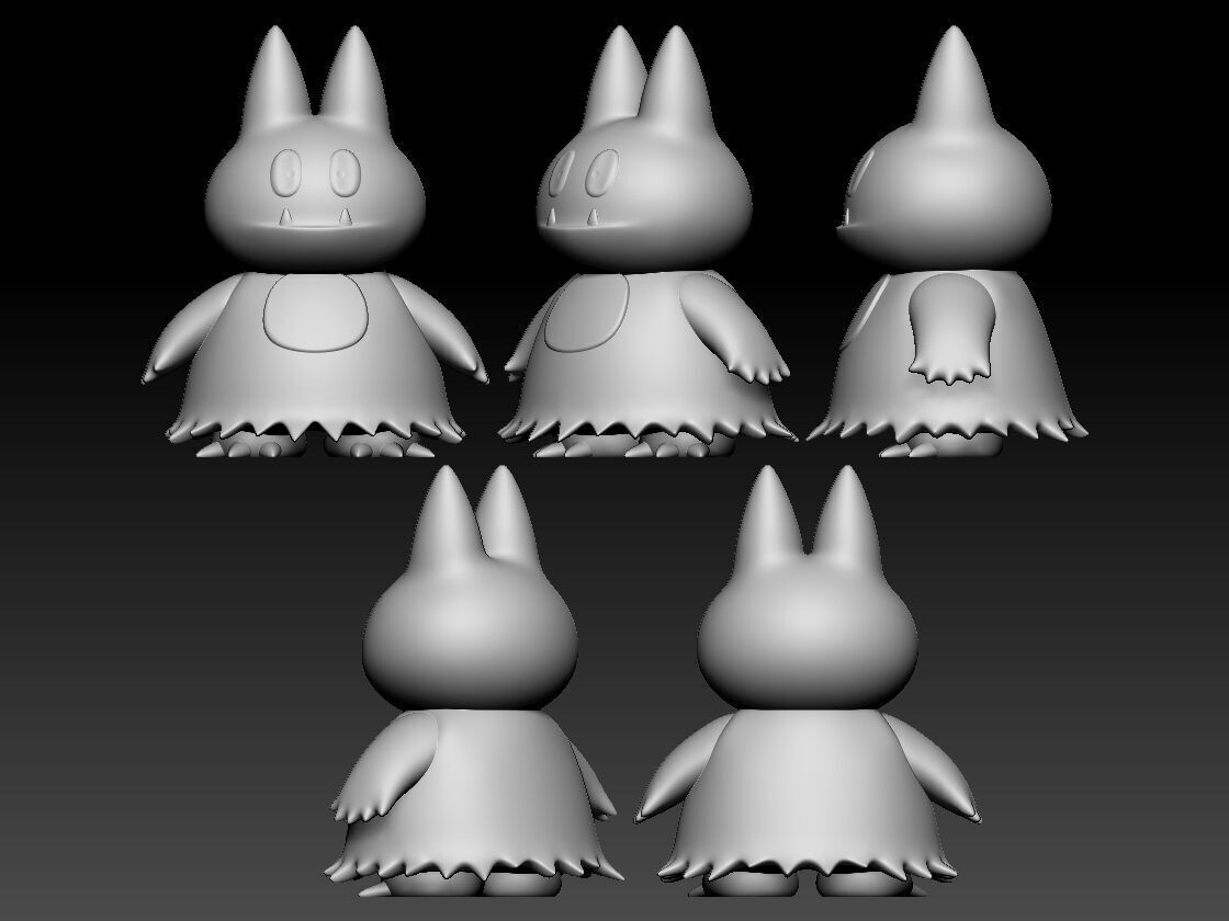 Snorlax Evolution Pack 3D print model_3